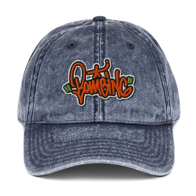 Graffiti Bombing Vintage Cotton Twill Cap 9