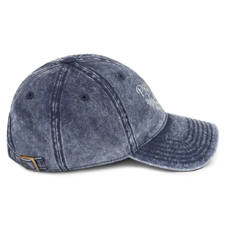 Le Printemps à Paris Vintage Cotton Twill Cap 14