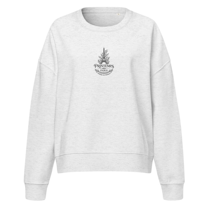 Le Printemps à Paris Women’s Organic Crewneck Sweatshirt