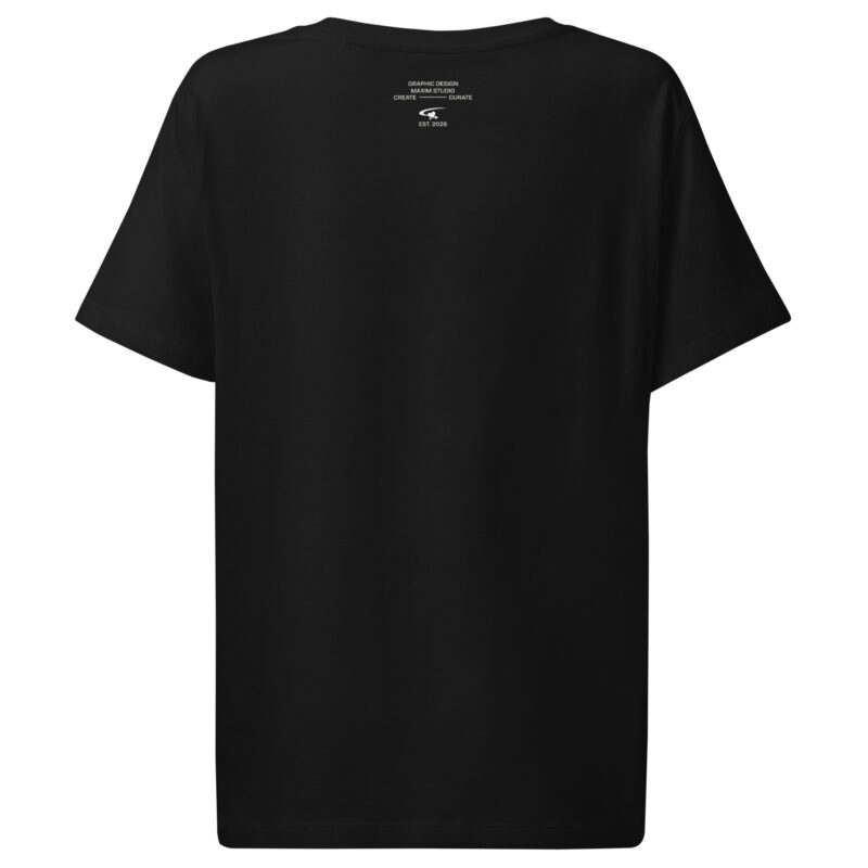 Printemps En France Sustainable Organic Ribbed Neck Tee 10