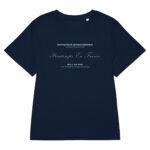 Printemps En France Sustainable Organic Ribbed Neck Tee 6