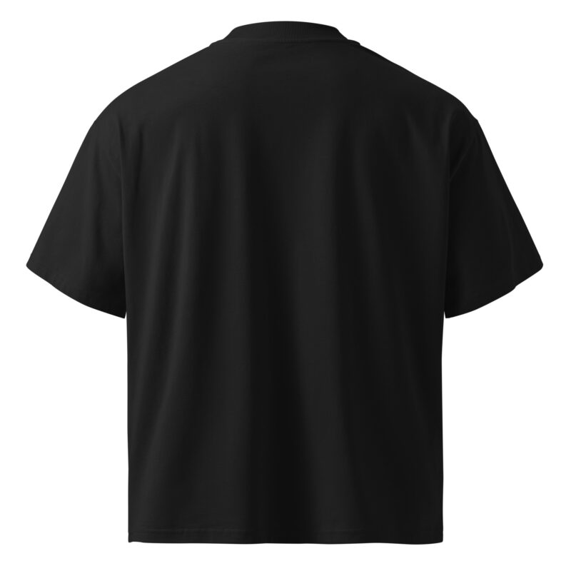 True Borough Unisex Organic Oversized High-Neck T-Shirt 11