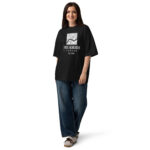 True Borough Unisex Organic Oversized High-Neck T-Shirt 2