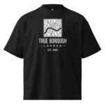 True Borough Unisex Organic Oversized High-Neck T-Shirt