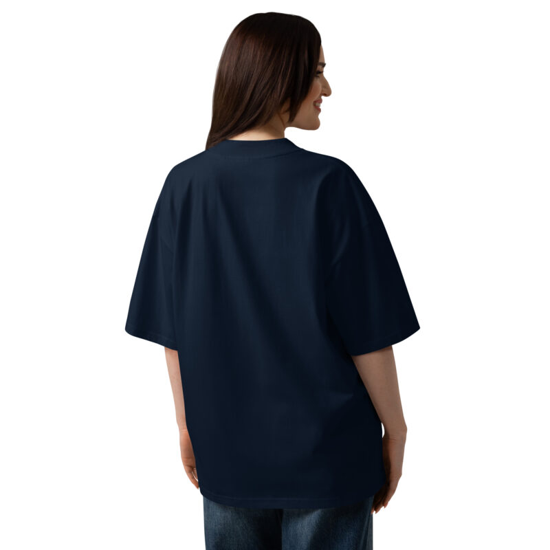 True Borough Unisex Organic Oversized High-Neck T-Shirt 5
