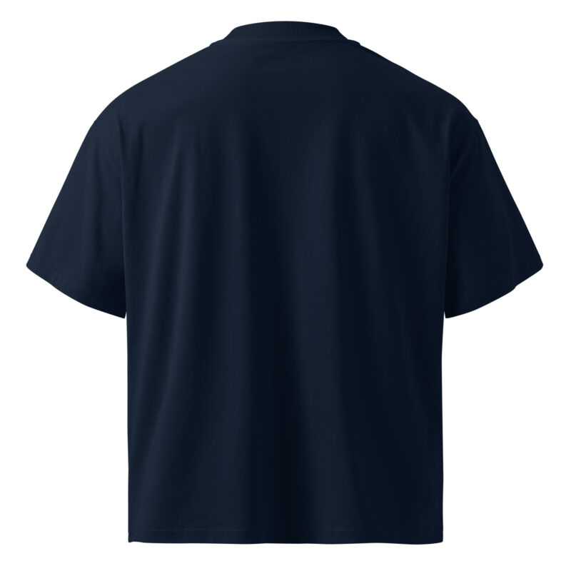 True Borough Unisex Organic Oversized High-Neck T-Shirt 10