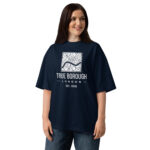 True Borough Unisex Organic Oversized High-Neck T-Shirt 4