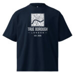 True Borough Unisex Organic Oversized High-Neck T-Shirt 9