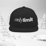 Only Limit 6-Panel Snapback Hat with Embroidery 7