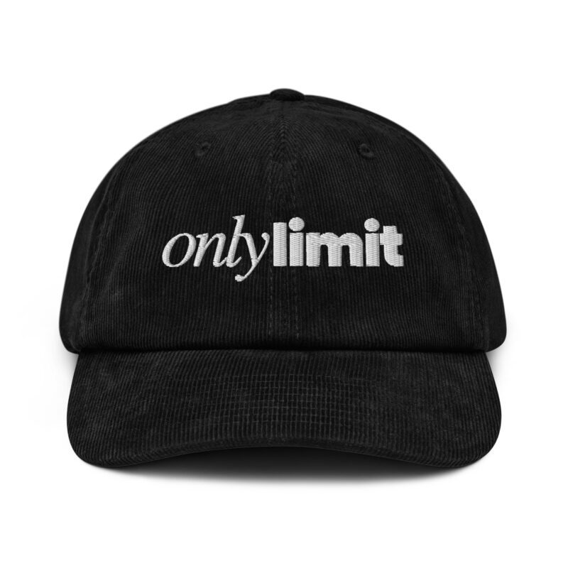 Only Limit Corduroy Hat with Embroidery
