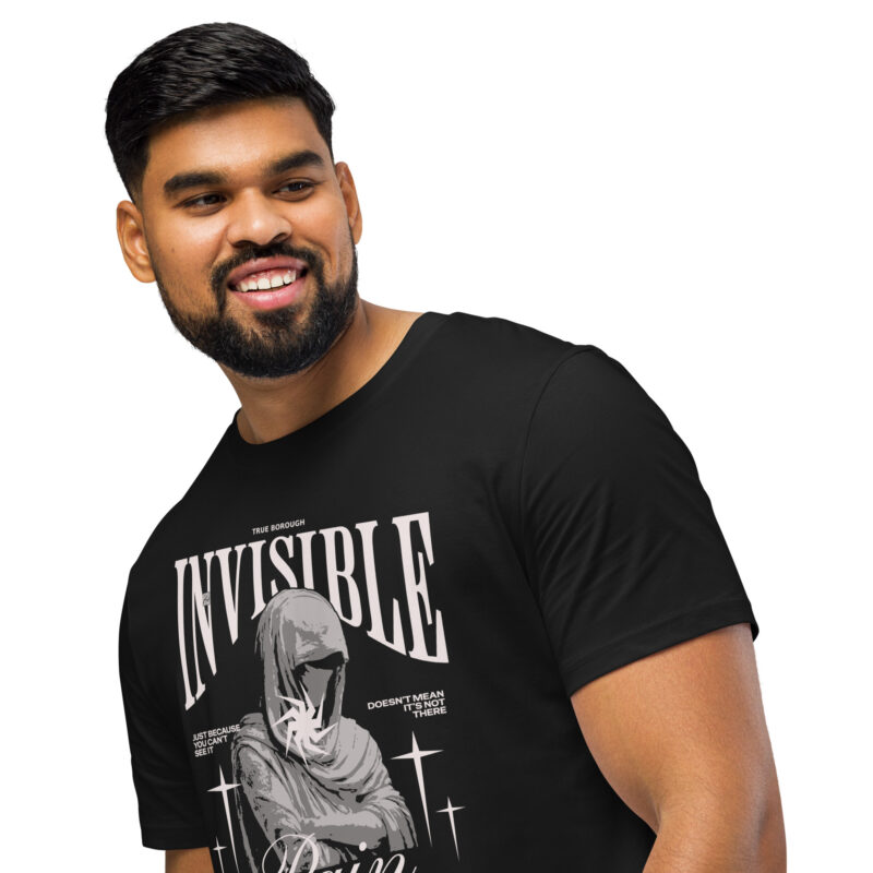 Invisible Pain Unisex organic mid-light tee 4