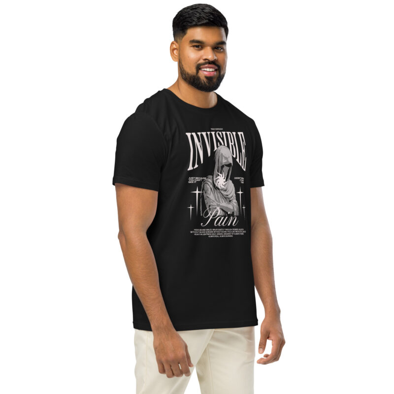 Invisible Pain Unisex organic mid-light tee 3
