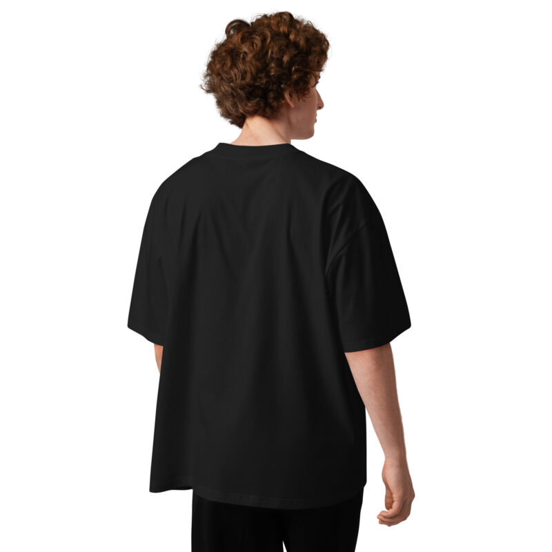 Creation Unisex Organic Oversized High Neck T-shirt 5