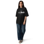 Only Limit Unisex Organic Oversized High Neck T-shirt 5