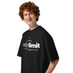 Only Limit Unisex Organic Oversized High Neck T-shirt 7