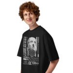 Creation Unisex Organic Oversized High Neck T-shirt 4