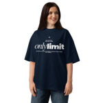 Only Limit Unisex Organic Oversized High Neck T-shirt 2