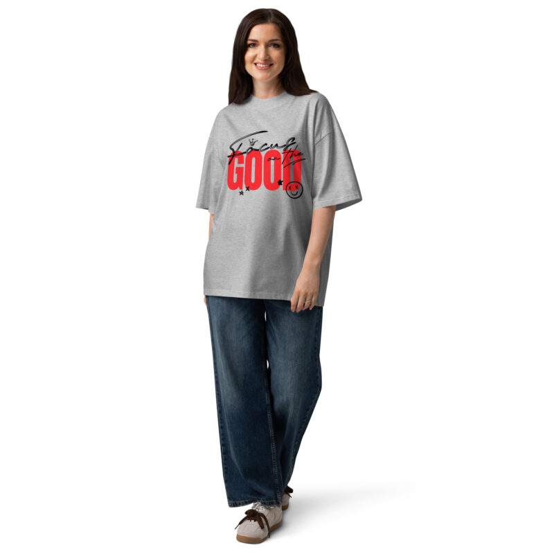 Focus on the Good Organic Oversized High Neck T-shirt 2