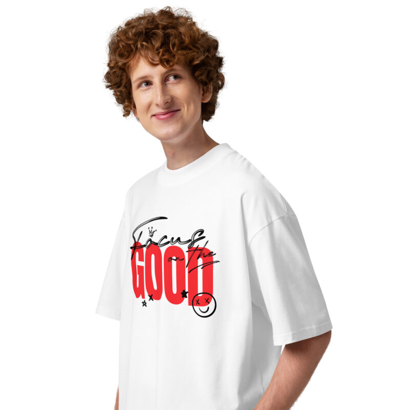 Focus on the Good Organic Oversized High Neck T-shirt 5