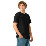 Natural Humans Unisex organic ribbed neck tee 2