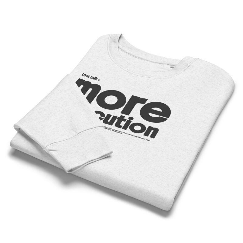 More Execution Women’s Organic Sweatshirt 5