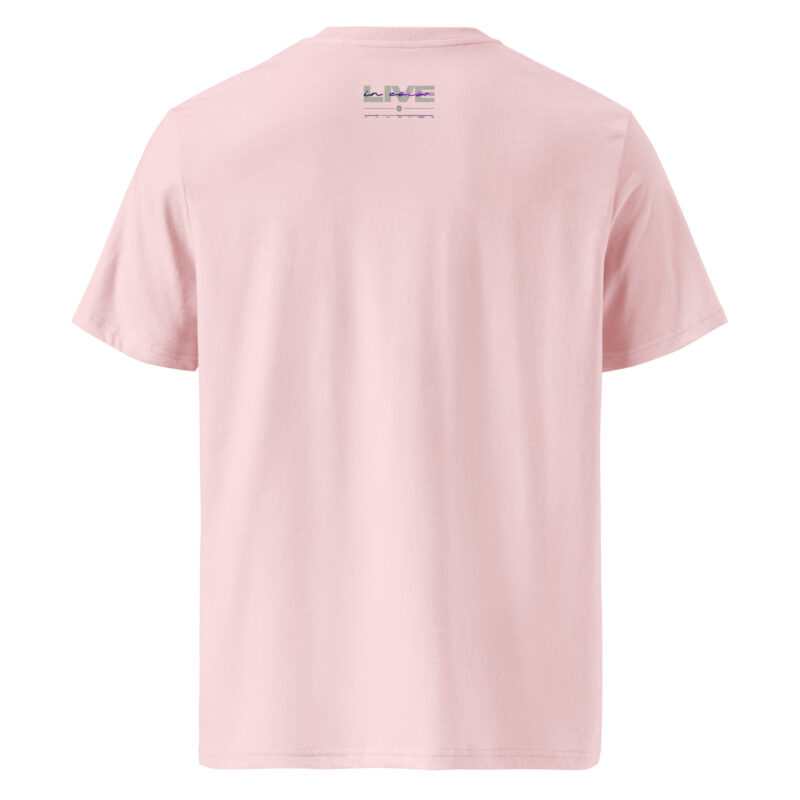 Live in Color Unisex Organic Cotton Tee 13