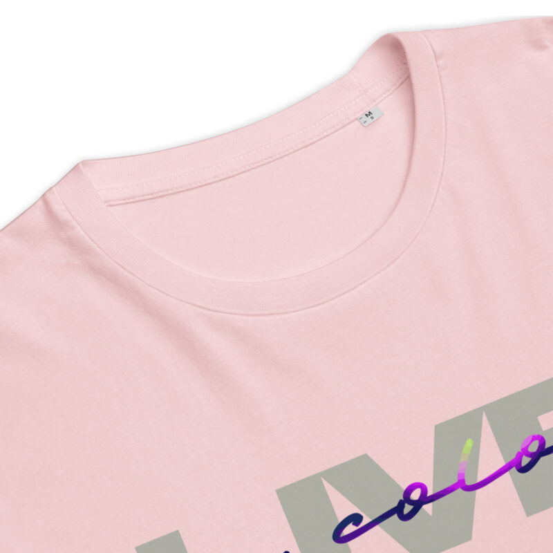 Live in Color Unisex Organic Cotton Tee 2