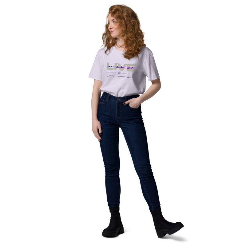 Live in Color Unisex Organic Cotton Tee 6