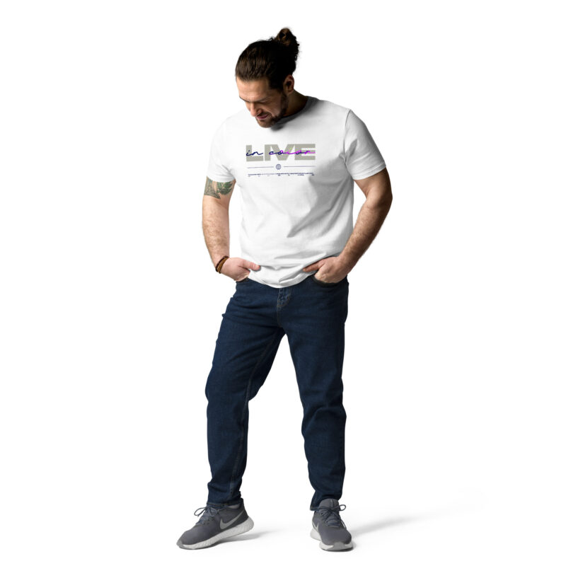 Live in Color Unisex Organic Cotton Tee 10