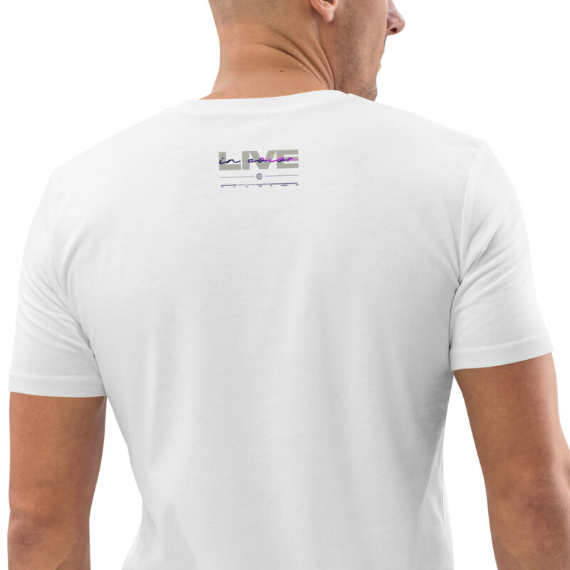 Live in Color Unisex Organic Cotton Tee 9